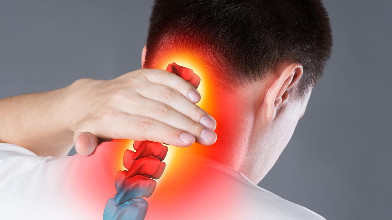Dor de pescozo por osteocondrose